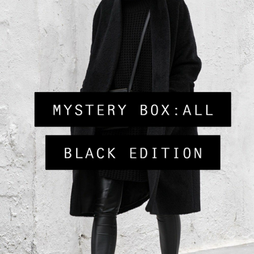 ◼ All Black Clothing Items Mystery Box ◼